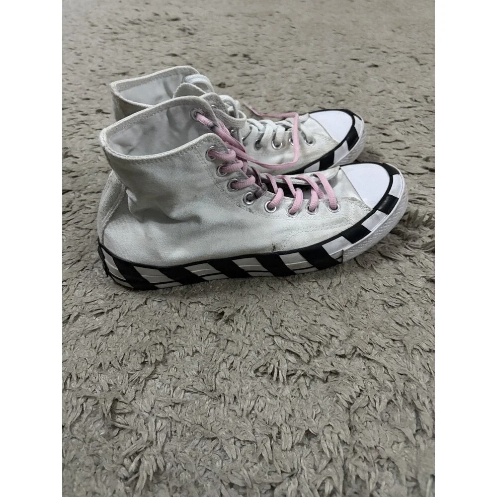 Converse Off White Chuck 70 Off-White Sneakers  mens Size 9 women size 11 - Picture 4 of 10